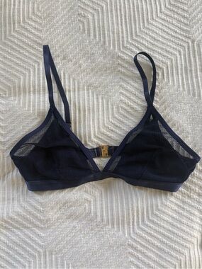 Lunalae Navy Mesh Pole Bralette US 4, AU 8